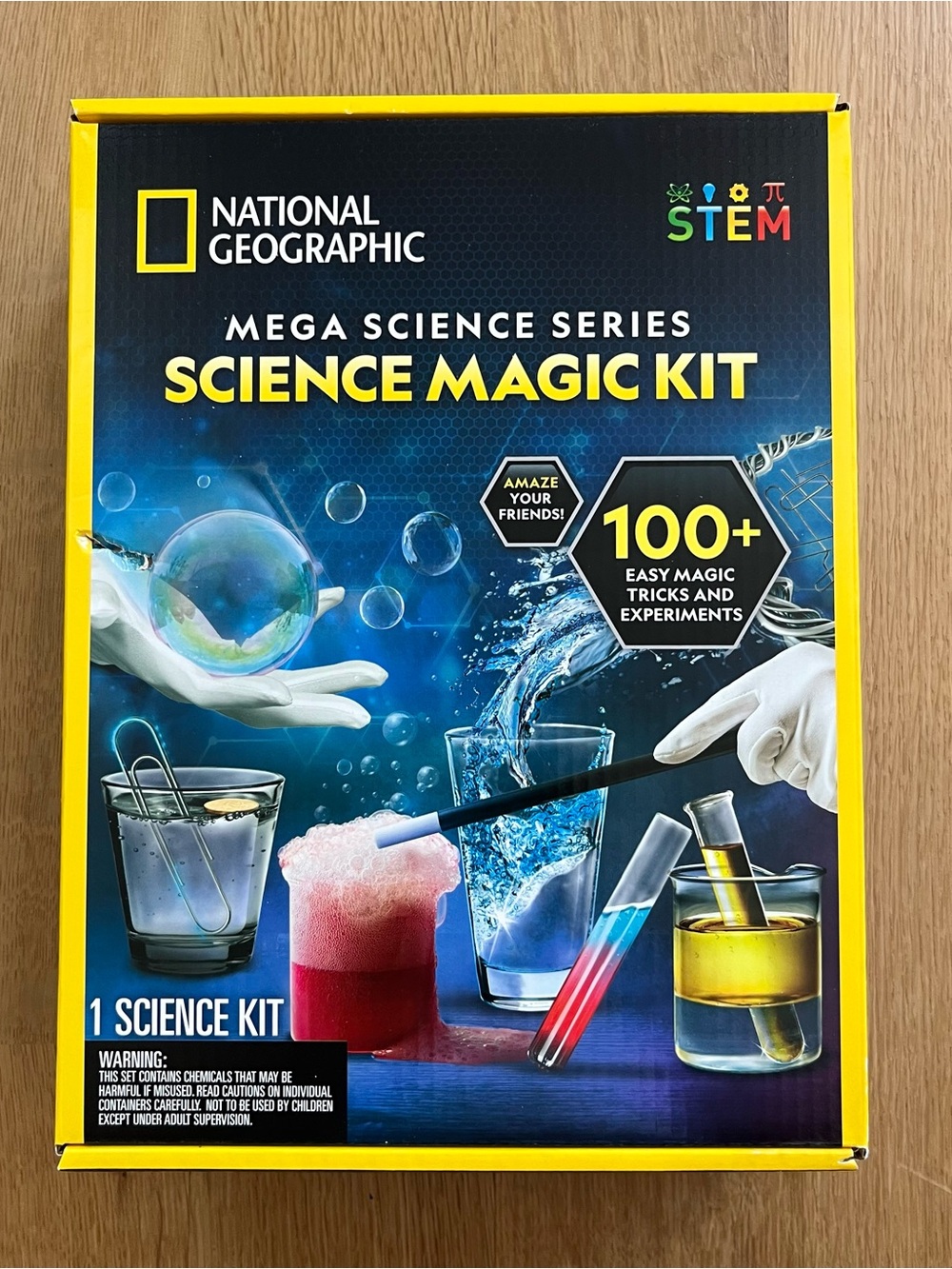 National Geographic Mega Science Series Science Magic Kit NGMEGAMAGIC New Sealed